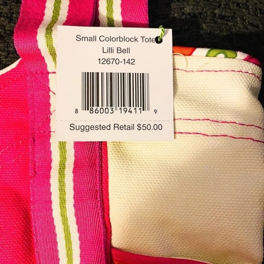 Brand new Vera Bradley mini  tote bag - Picture 3 of 9